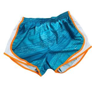 Nike DriFit Turquoise Athletic Workout Running Shorts Size Medium